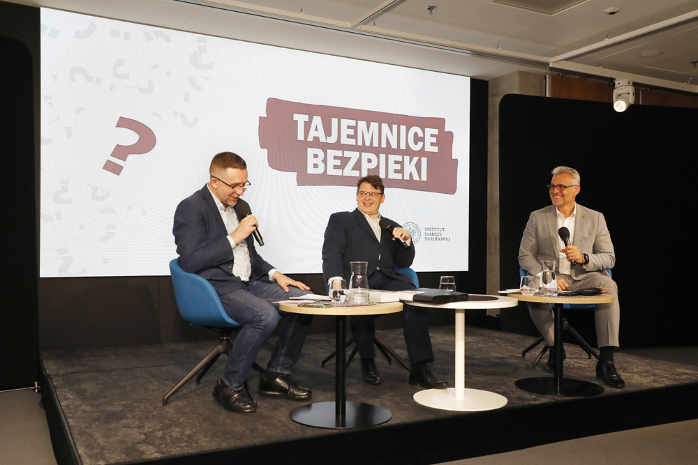 Spotkanie z cyklu „Tajemnice bezpieki” – Warszawa, 22 maja 2025. Fot. Piotr Życieński (IPN)