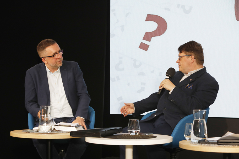 Spotkanie z cyklu „Tajemnice bezpieki” – Warszawa, 22 maja 2025. Fot. Piotr Życieński (IPN)