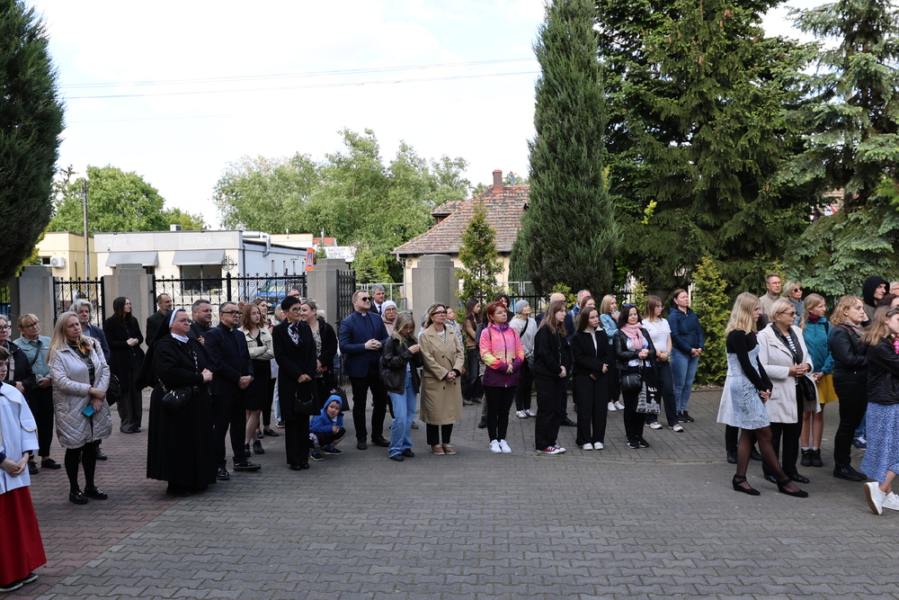 Otwarcie wystawy o ks. Stanisławie Streichu – męczenniku za wiarę. Luboń, 23.05.2025. Fot. Rafał Pękalski (IPN)