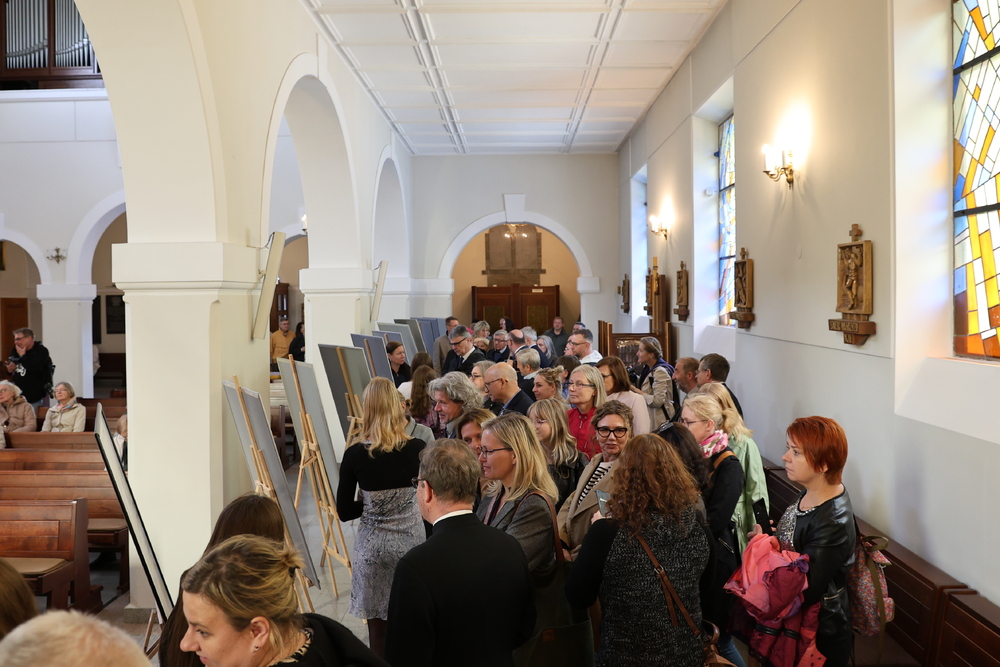 Rozstrzygnięcie konkursu „Kadry życia. Historia księdza Stanisława Streicha”. Luboń, 23.05.2025. Fot. Rafał Pękalski (IPN)