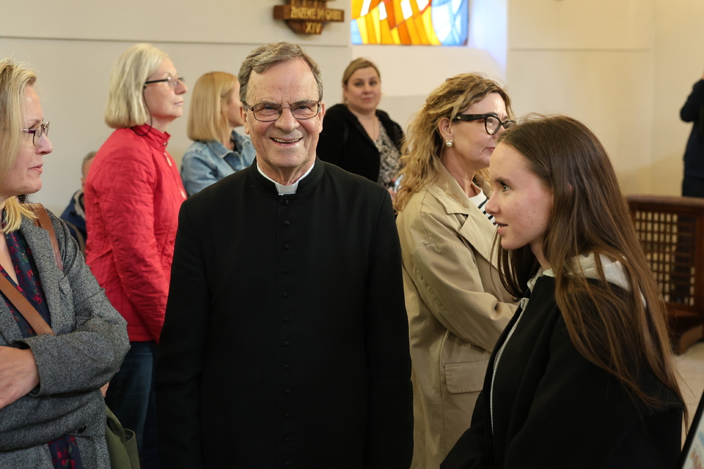 Rozstrzygnięcie konkursu „Kadry życia. Historia księdza Stanisława Streicha”. Luboń, 23.05.2025. Fot. Rafał Pękalski (IPN)