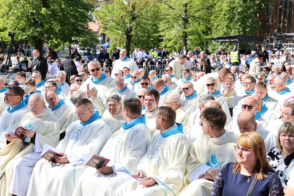 Uroczystości beatyfikacyjne ks. Stanisława Streicha. Poznań, 24.05.2025. Fot. Rafał Pękalski (IPN)