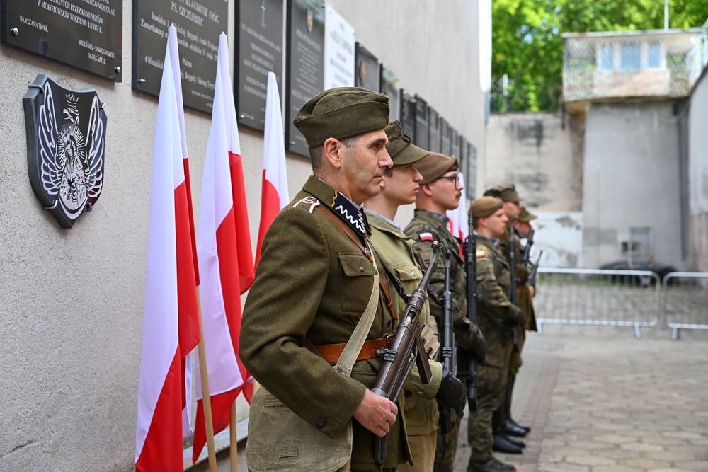 Uroczystości w 77. rocznicę zamordowania rtm. Witolda Pileckiego. Warszawa, 25 maja 2025. Fot. Michalina Żelazny (Muzeum Żołnierzy Wyklętych i Więźniów Politycznych PRL)