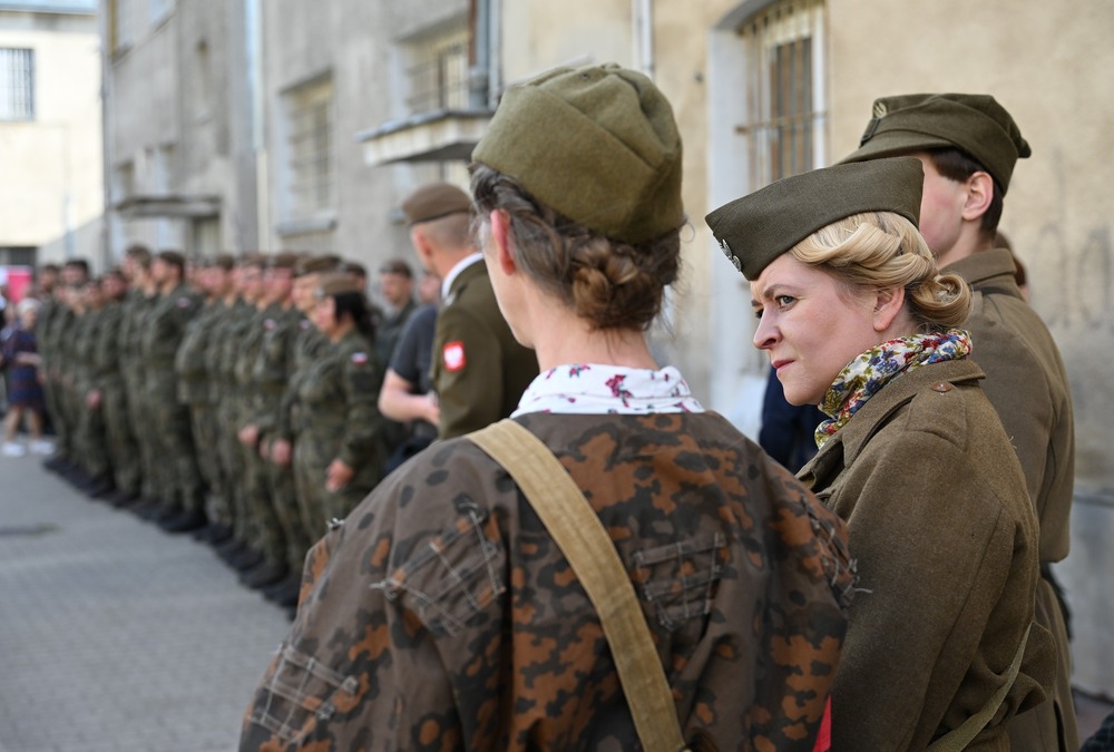Uroczystości w 77. rocznicę zamordowania rtm. Witolda Pileckiego. Warszawa, 25 maja 2025. Fot. Michalina Żelazny (Muzeum Żołnierzy Wyklętych i Więźniów Politycznych PRL)