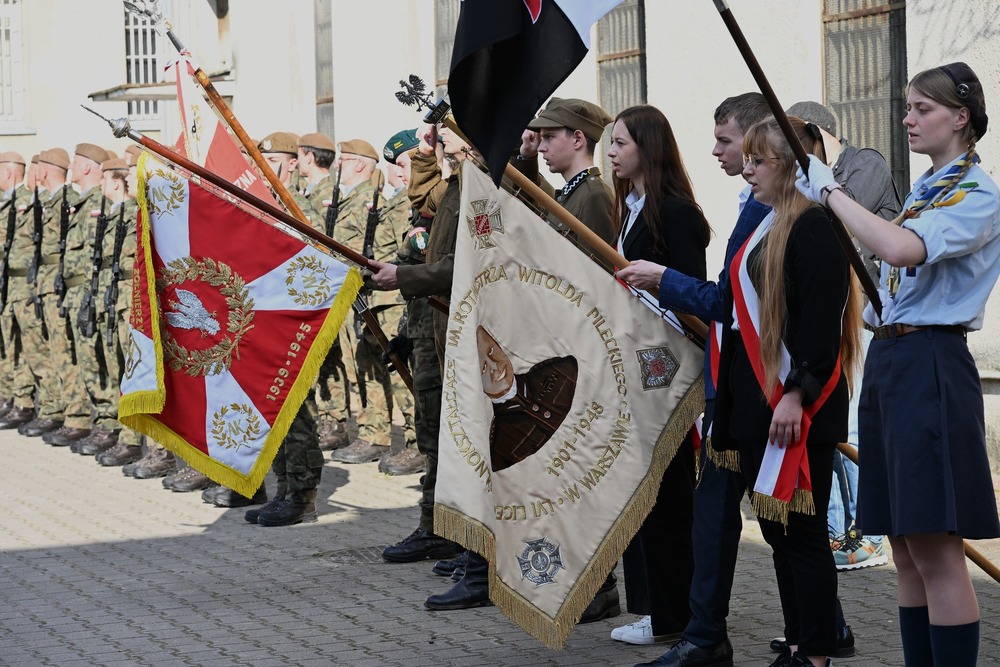 Uroczystości w 77. rocznicę zamordowania rtm. Witolda Pileckiego. Warszawa, 25 maja 2025. Fot. Michalina Żelazny (Muzeum Żołnierzy Wyklętych i Więźniów Politycznych PRL)