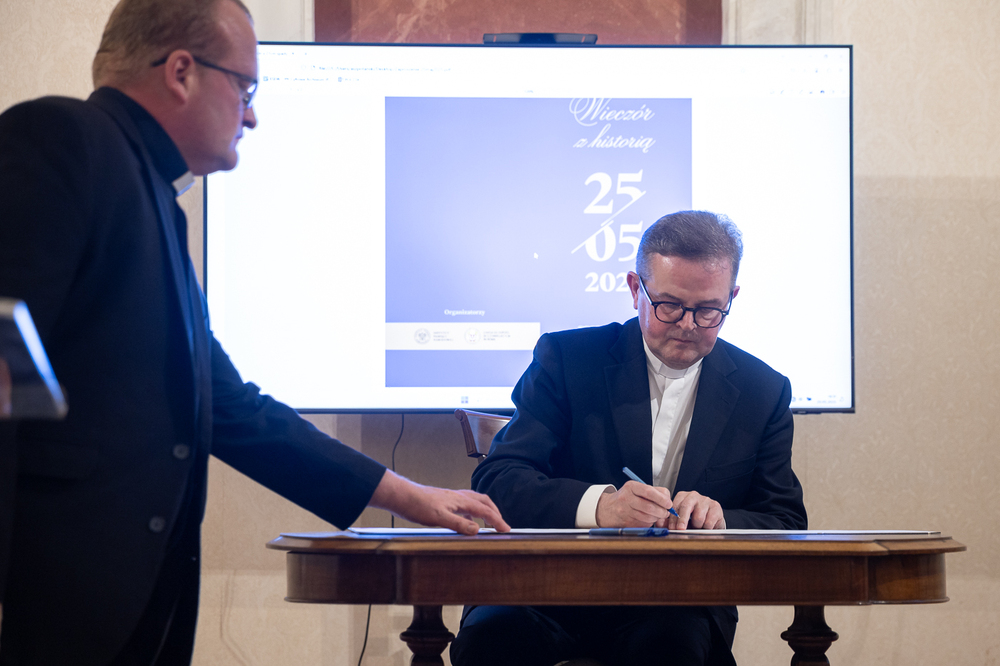 Instytut Pamięci Narodowej i Kościół św. Stanisława Biskupa i Męczennika w Rzymie będą opowiadać historię Polski – 25 maja 2025. Fot. Sławek Kasper (IPN)