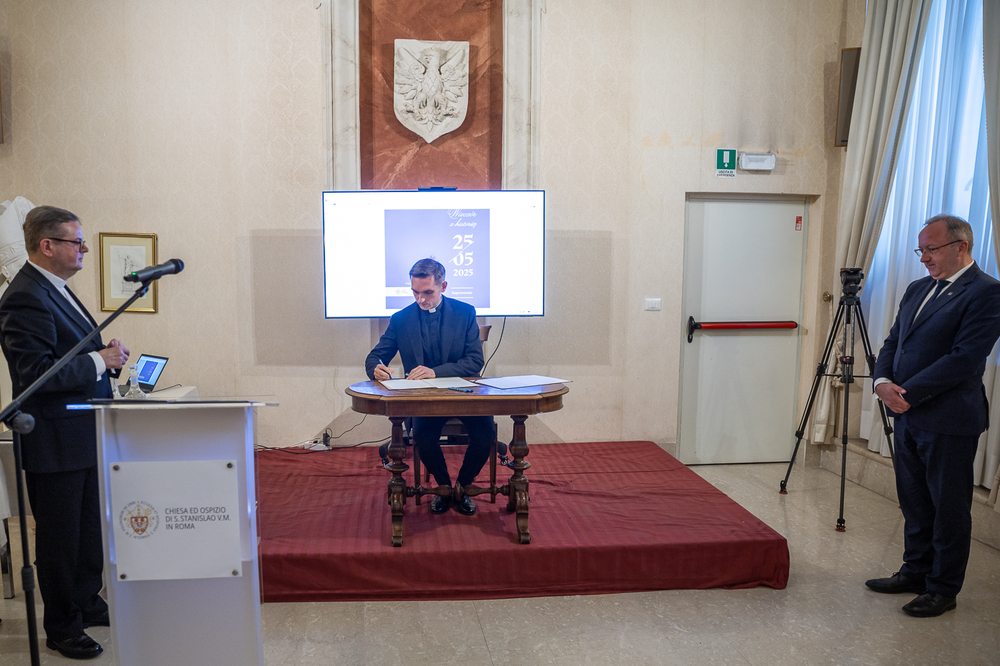 Instytut Pamięci Narodowej i Kościół św. Stanisława Biskupa i Męczennika w Rzymie będą opowiadać historię Polski – 25 maja 2025. Fot. Sławek Kasper (IPN)