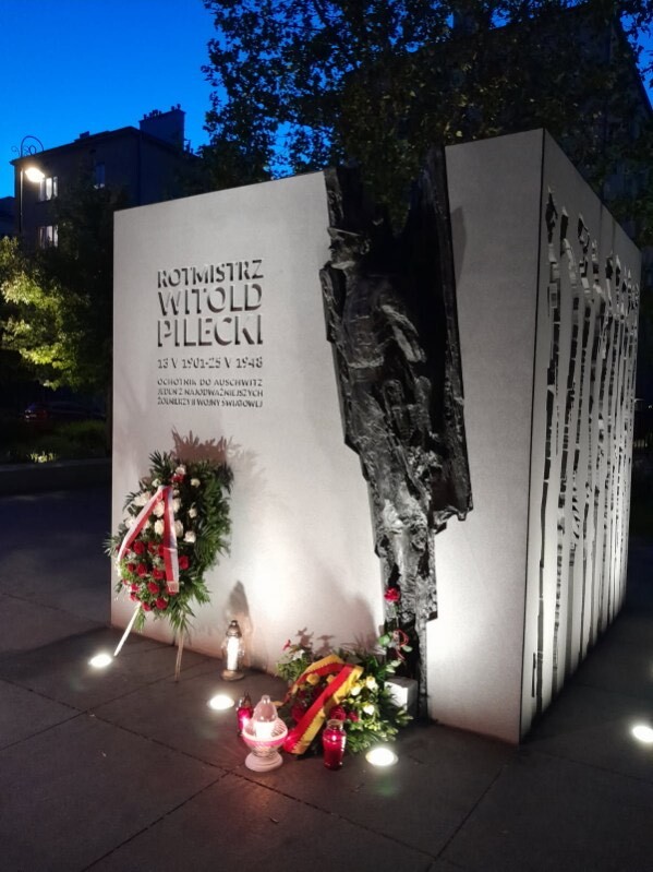 Uroczystości w 77. rocznicę zamordowania rtm. Witolda Pileckiego. Warszawa, 25 maja 2025. Fot. Mateusz Niegowski (IPN)