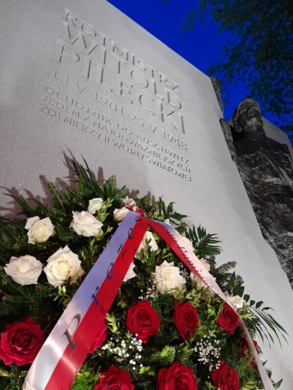 Uroczystości w 77. rocznicę zamordowania rtm. Witolda Pileckiego. Warszawa, 25 maja 2025. Fot. Mateusz Niegowski (IPN)