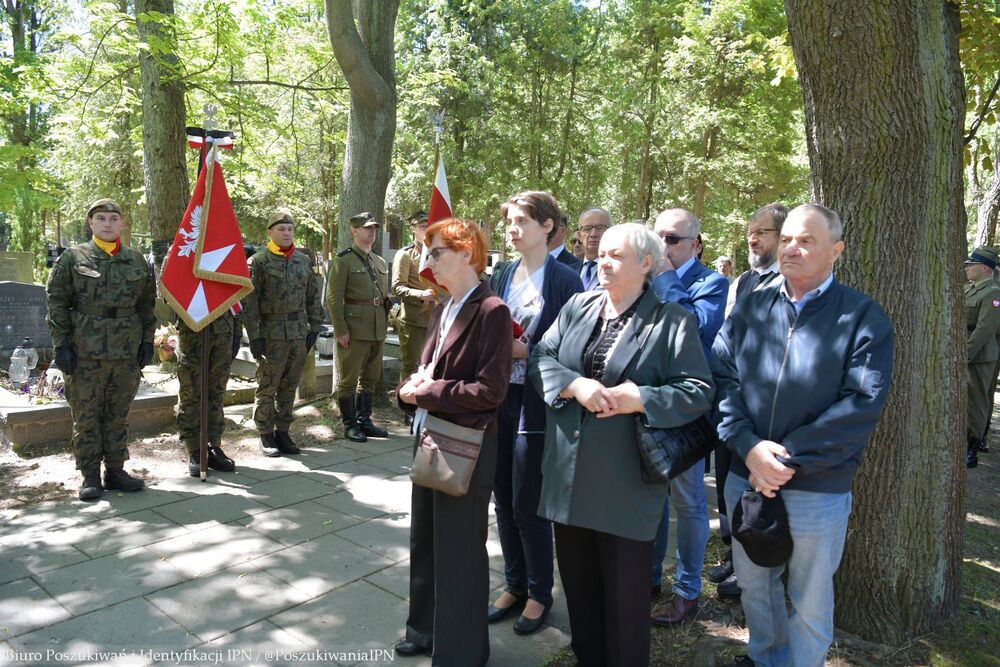 Uroczystości pogrzebowe śp. Stefana Kazimierza Nowaczka ps. Wilk – Warszawa, 27 maja 2025. Fot. Ewa Tylus (IPN)