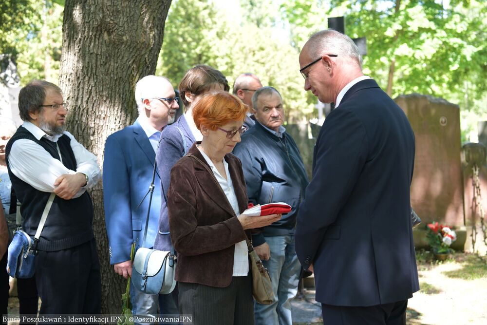 Uroczystości pogrzebowe śp. Stefana Kazimierza Nowaczka ps. Wilk – Warszawa, 27 maja 2025. Fot. Ewa Tylus (IPN)