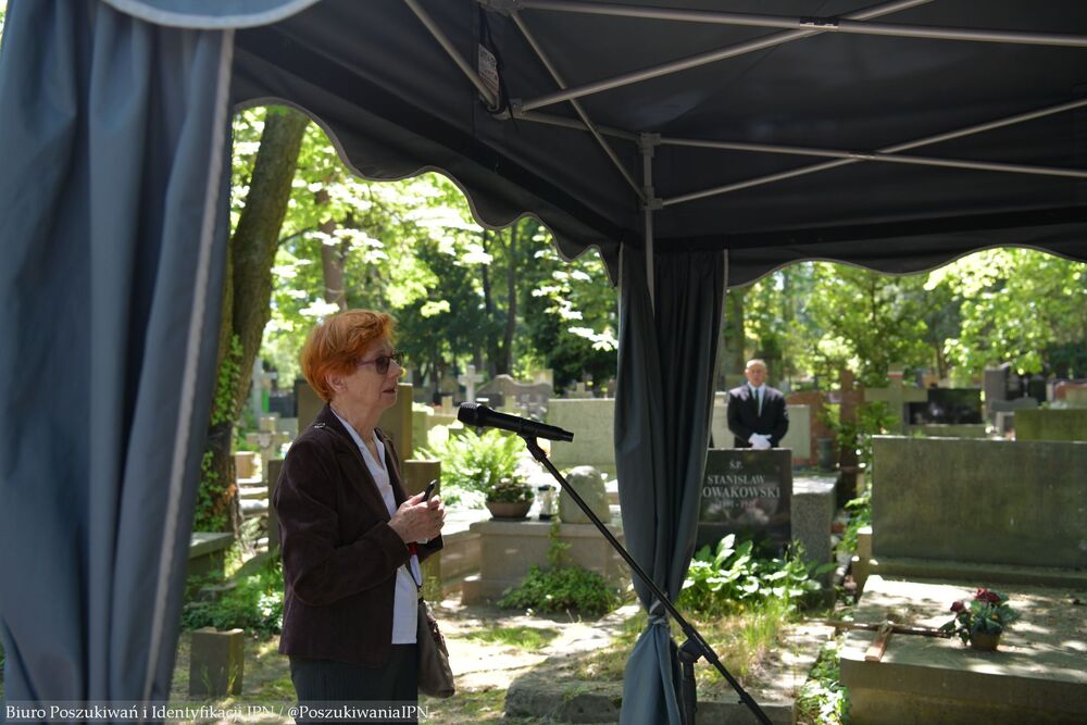 Uroczystości pogrzebowe śp. Stefana Kazimierza Nowaczka ps. Wilk – Warszawa, 27 maja 2025. Fot. Ewa Tylus (IPN)