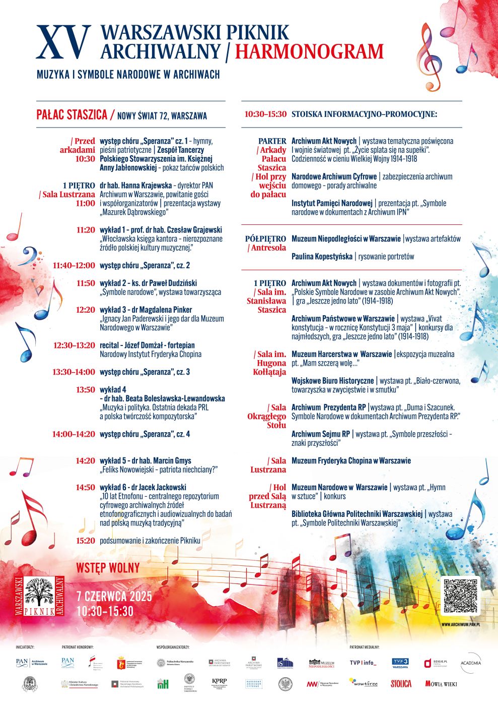 XV Warszawski Piknik Archiwalny – program