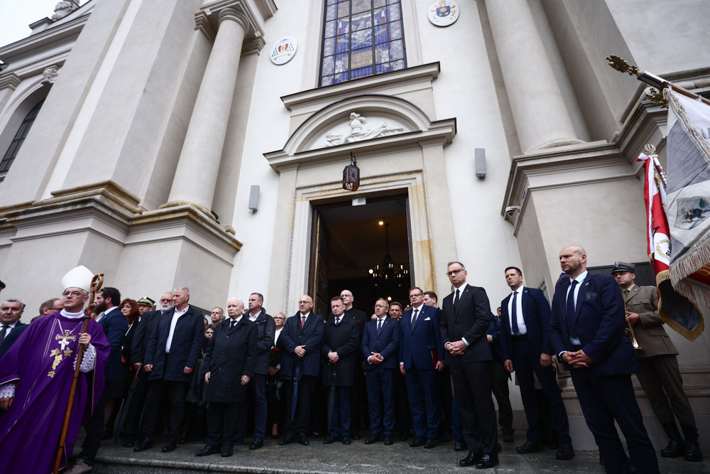 Pożegnanie śp. mjr. Bogusława Nizieńskiego – Warszawa, 29 maja 2025. Fot. Sławek Kasper (IPN)