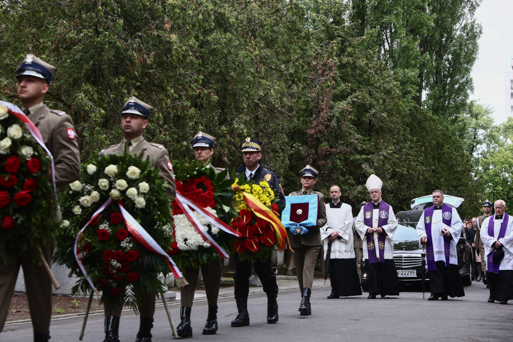 Pożegnanie śp. mjr. Bogusława Nizieńskiego – Warszawa, 29 maja 2025. Fot. Sławek Kasper (IPN)