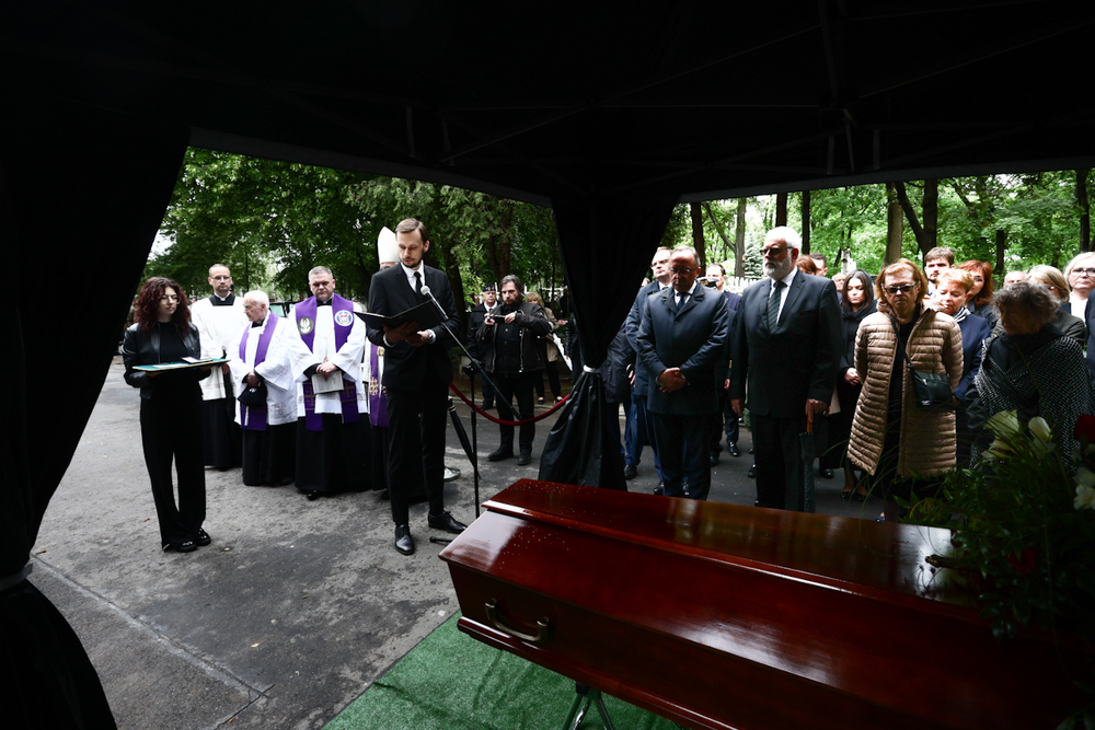 Pożegnanie śp. mjr. Bogusława Nizieńskiego – Warszawa, 29 maja 2025. Fot. Sławek Kasper (IPN)