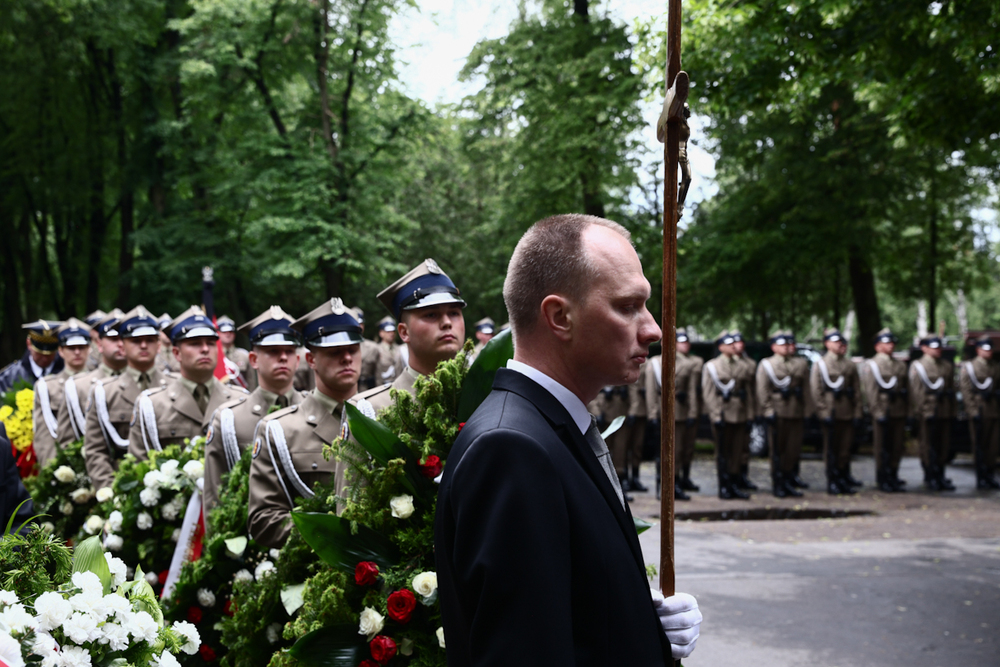 Pożegnanie śp. mjr. Bogusława Nizieńskiego – Warszawa, 29 maja 2025. Fot. Sławek Kasper (IPN)