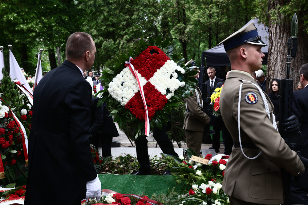 Pożegnanie śp. mjr. Bogusława Nizieńskiego – Warszawa, 29 maja 2025. Fot. Sławek Kasper (IPN)