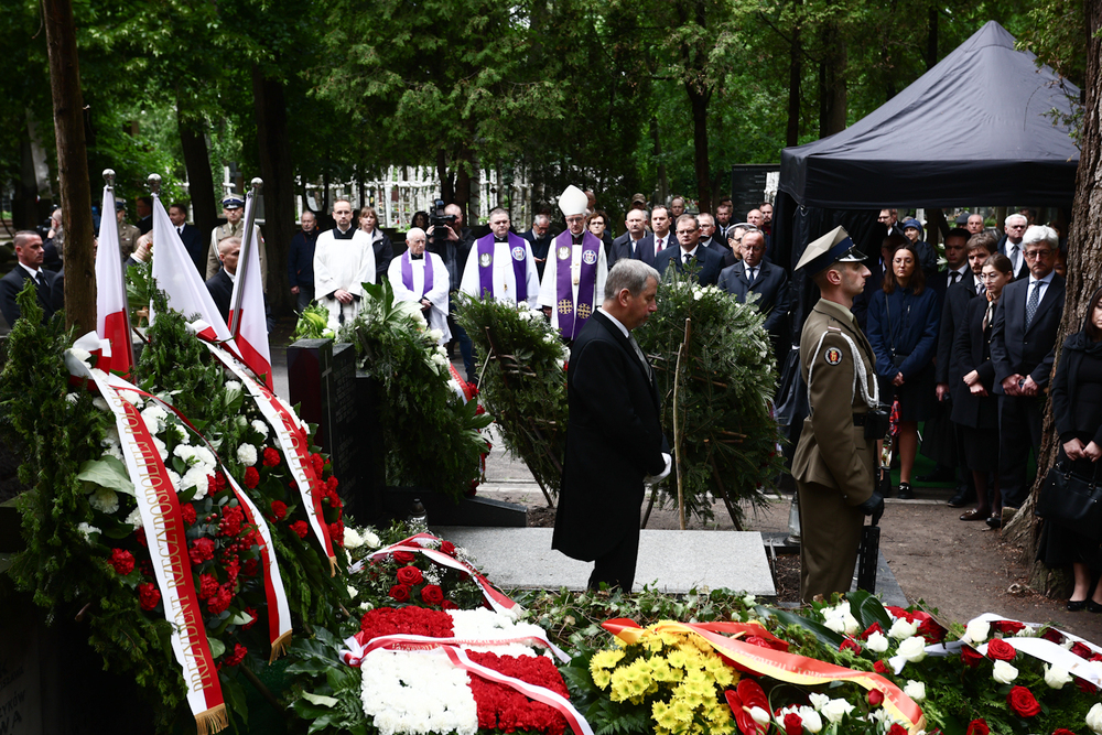 Pożegnanie śp. mjr. Bogusława Nizieńskiego – Warszawa, 29 maja 2025. Fot. Sławek Kasper (IPN)