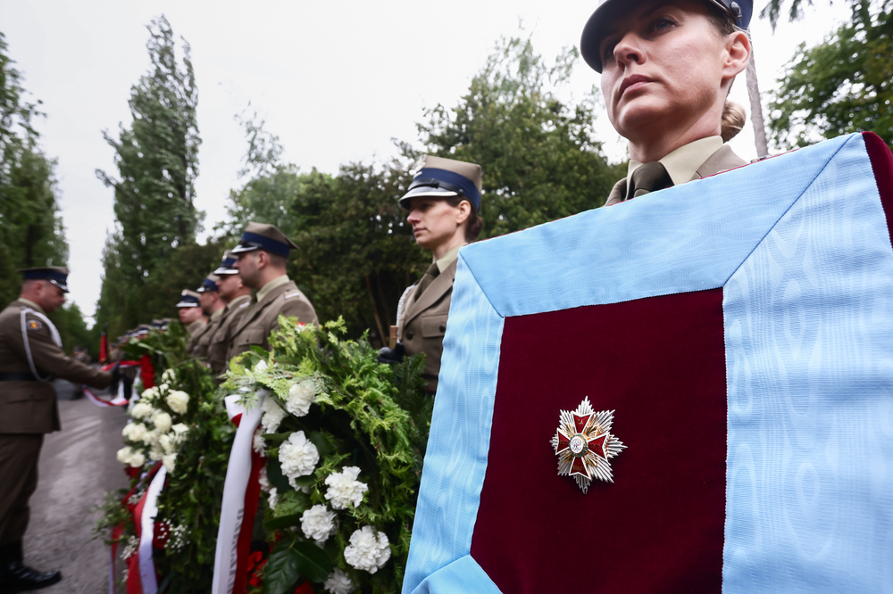 Pożegnanie śp. mjr. Bogusława Nizieńskiego – Warszawa, 29 maja 2025. Fot. Sławek Kasper (IPN)
