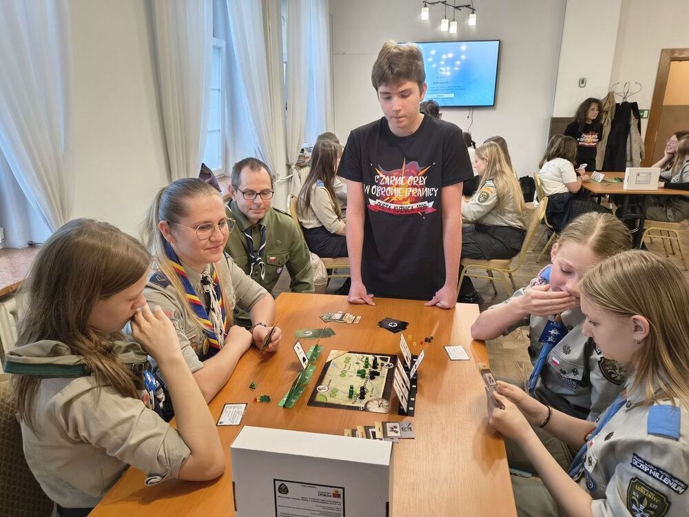 Zdjęcia z realizacji konkursu IPN „Silni Polską!” od uczestników. Hufiec ZHP Lubliniec im. 74 Górnośląskiego Pułku Piechoty