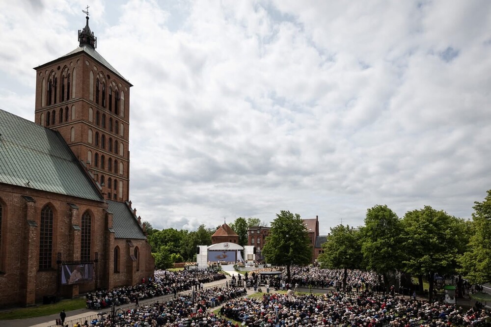 Uroczystość beatyfikacyjna sióstr katarzynek – Braniewo, 31 maja 2025. Fot. Roman Jocher