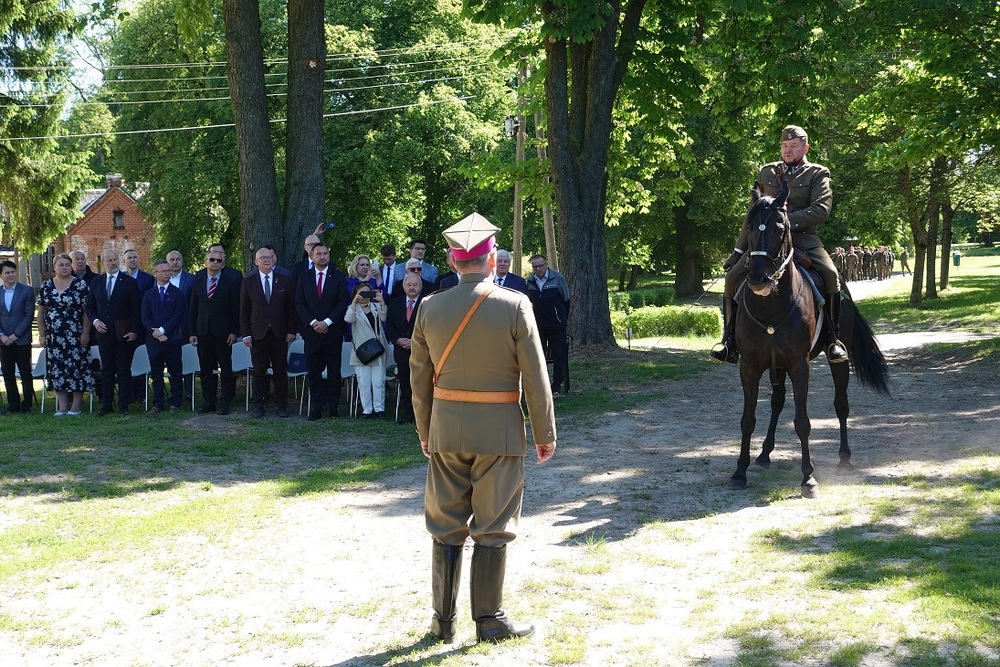 W Sobieszynie upamiętniliśmy majora Mariana Bernaciaka „Orlika” – 30 maja 2025. Fot. Piotr Ceglarski (IPN)