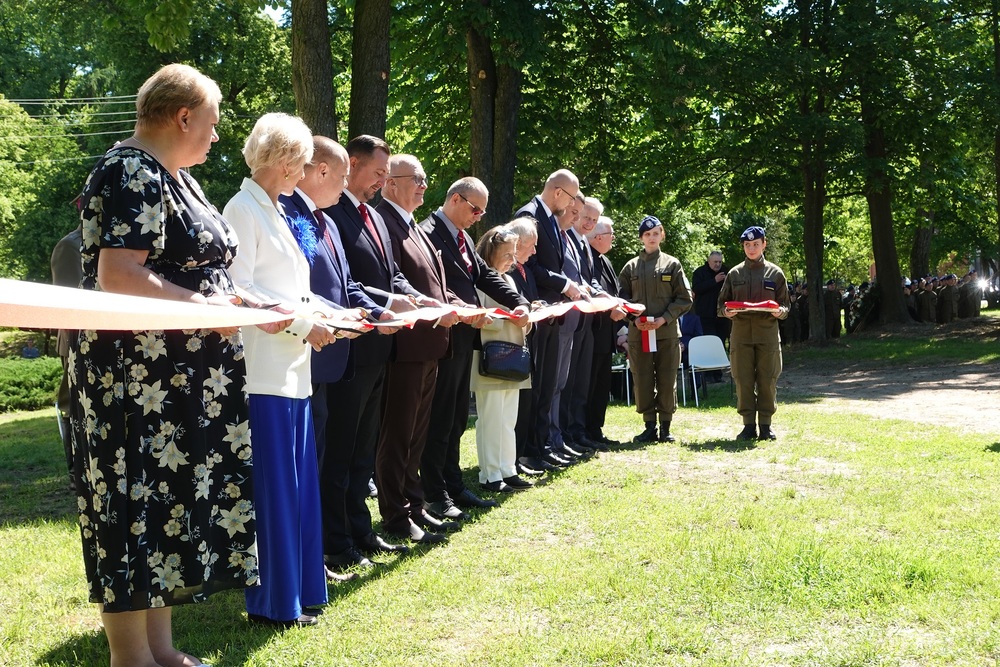 W Sobieszynie upamiętniliśmy majora Mariana Bernaciaka „Orlika” – 30 maja 2025. Fot. Piotr Ceglarski (IPN)