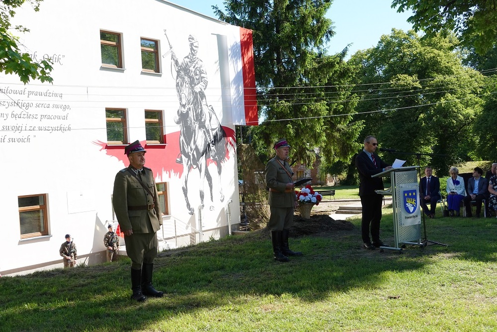 W Sobieszynie upamiętniliśmy majora Mariana Bernaciaka „Orlika” – 30 maja 2025. Fot. Piotr Ceglarski (IPN)