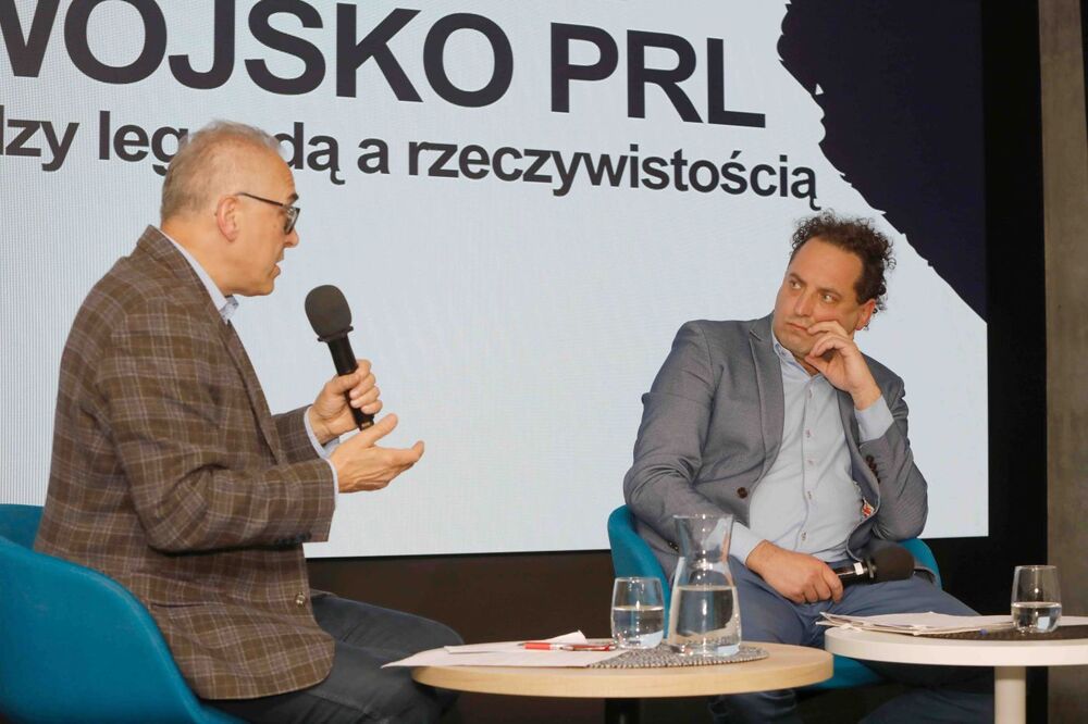 „»Ludowe« wojsko PRL – między legendą a rzeczywistością” – spotkanie z cyklu „Filary systemu” – 27 maja 2025. Fot. Piotr Życieński (IPN)