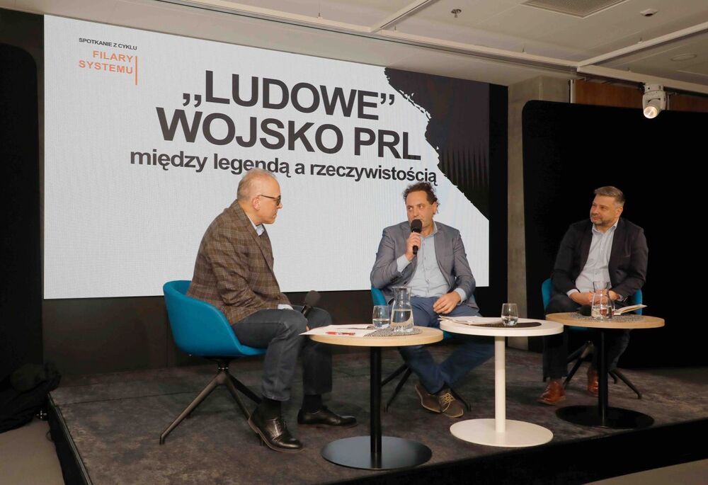 „»Ludowe« wojsko PRL – między legendą a rzeczywistością” – spotkanie z cyklu „Filary systemu” – 27 maja 2025. Fot. Piotr Życieński (IPN)