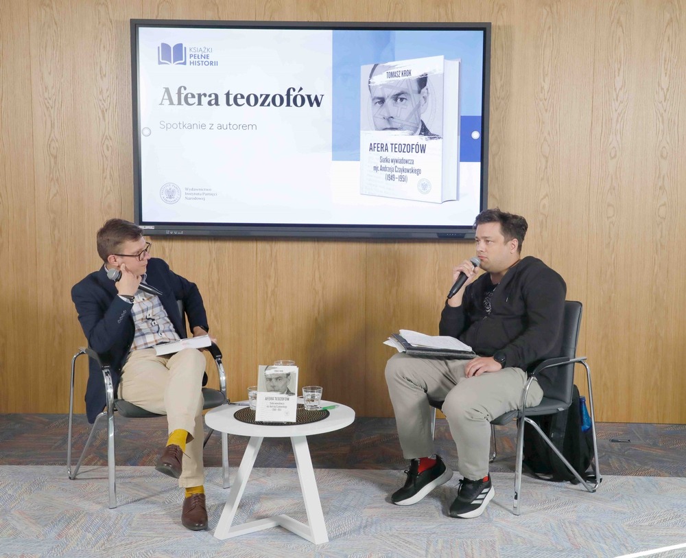 Spotkania z cyklu „Książki Pełne Historii” – Warszawa, 28 maja 2025. Fot. Piotr Życieński (IPN)