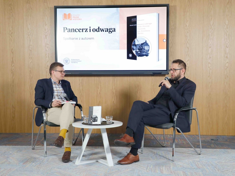 Spotkania z cyklu „Książki Pełne Historii”. Na zdj. Mirosław Surdej – Warszawa, 28 maja 2025. Fot. Piotr Życieński (IPN)