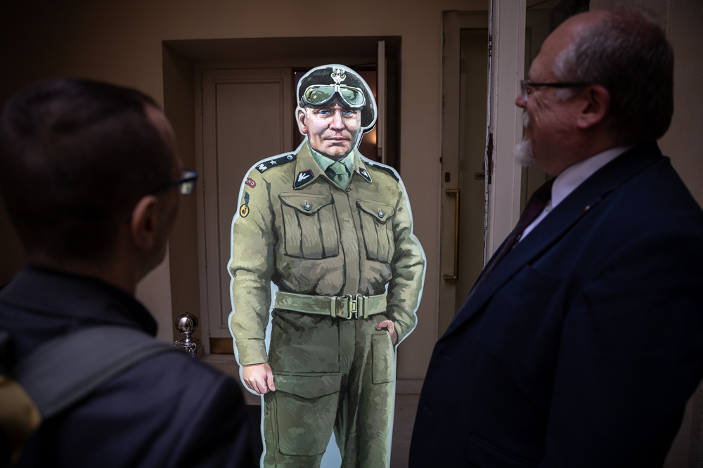 Wystawa „Szlaki Nadziei. Odyseja wolności” w Bibliotece Polskiej w Paryżu – 4 czerwca 2025. Fot. Sławek Kasper (IPN)