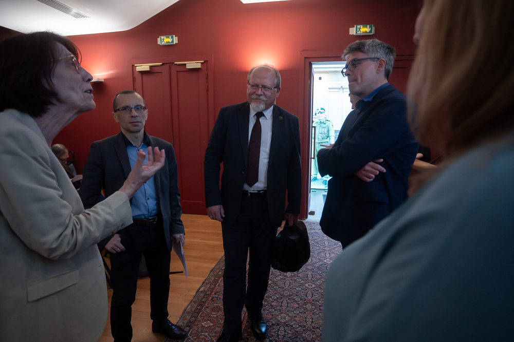 Wystawa „Szlaki Nadziei. Odyseja wolności” w Bibliotece Polskiej w Paryżu – 4 czerwca 2025. Fot. Sławek Kasper (IPN)