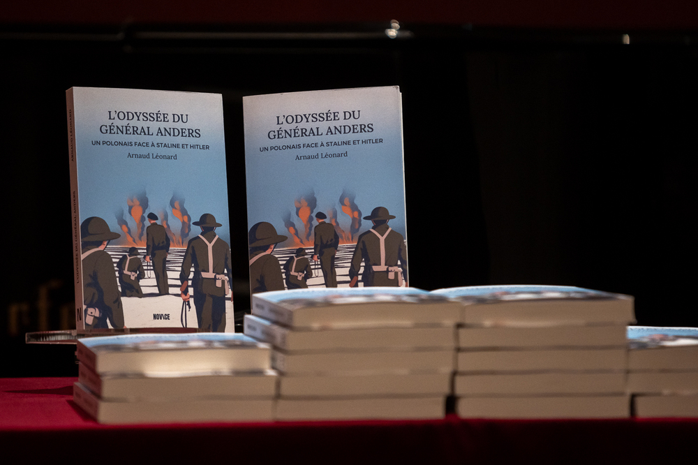 Wystawa „Szlaki Nadziei. Odyseja wolności” w Bibliotece Polskiej w Paryżu – 4 czerwca 2025. Fot. Sławek Kasper (IPN)