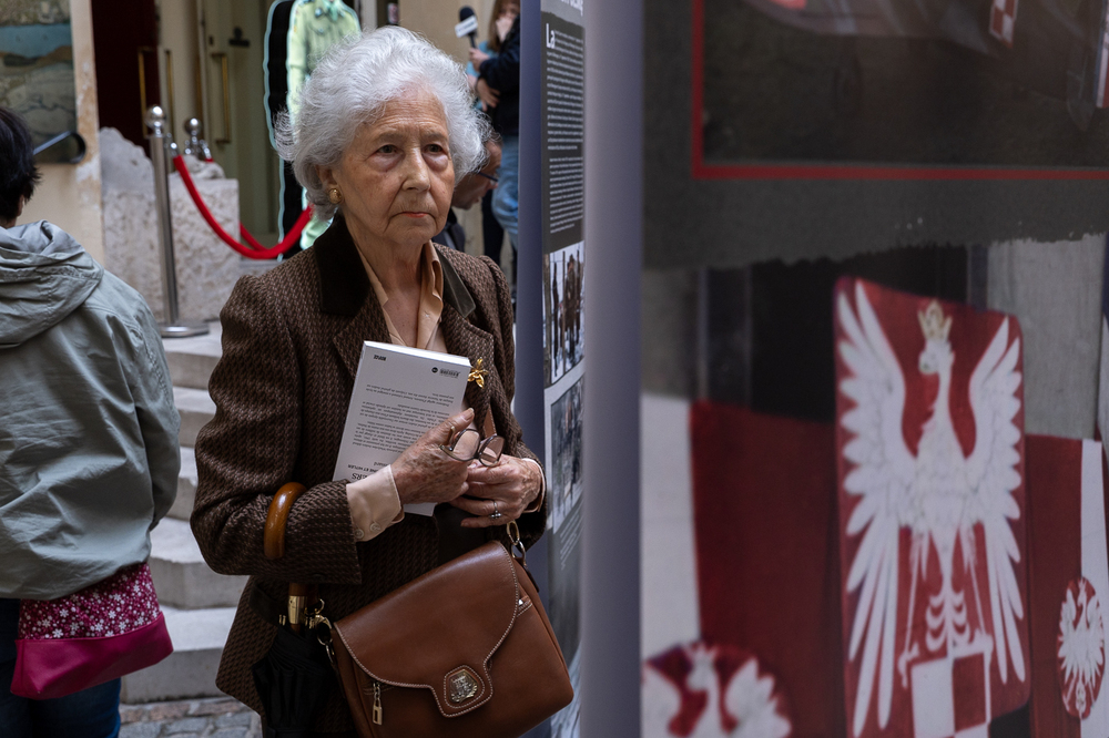 Wystawa „Szlaki Nadziei. Odyseja wolności” w Bibliotece Polskiej w Paryżu – 4 czerwca 2025. Fot. Sławek Kasper (IPN)