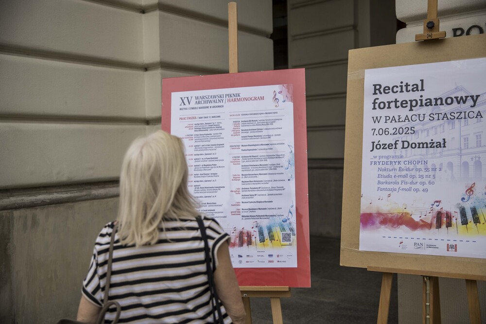 Archiwum Instytutu Pamięci Narodowej na XV Warszawskim Pikniku Archiwalnym – 7 czerwca 2025. Fot. Katarzyna Adamów (IPN)