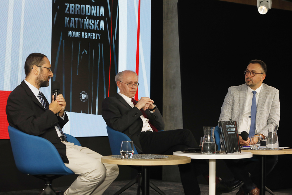Promocja książki „Zbrodnia katyńska. Nowe aspekty” – Warszawa, 9 czerwca 2025. Fot. Piotr Życieński (IPN)