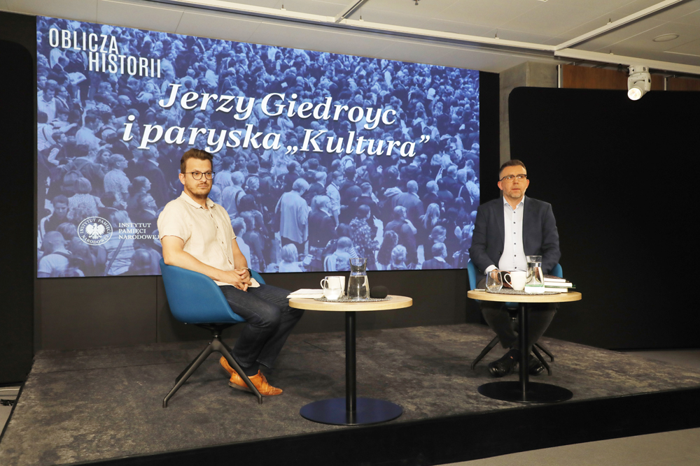 Spotkanie otwarte „Jerzy Giedroyc i paryska Kultura” z cyklu „Oblicza historii” – 10 czerwca 2025. Fot. Piotr Życieński (IPN)