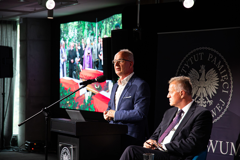 Międzynarodowa konferencja naukowa: „Archiwa i pamięć. Współczesne wykorzystanie zbiorów archiwalnych byłego komunistycznego aparatu represji” – Warszawa, 11 czerwca 2025. Fot. Krzysztof Kapłon (IPN)