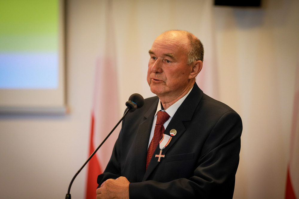 Uroczystość wręczenia działaczom opozycji antykomunistycznej Krzyży Wolności i Solidarności – 12 czerwca 2025. Fot. Paula Prudziłowicz (IPN)