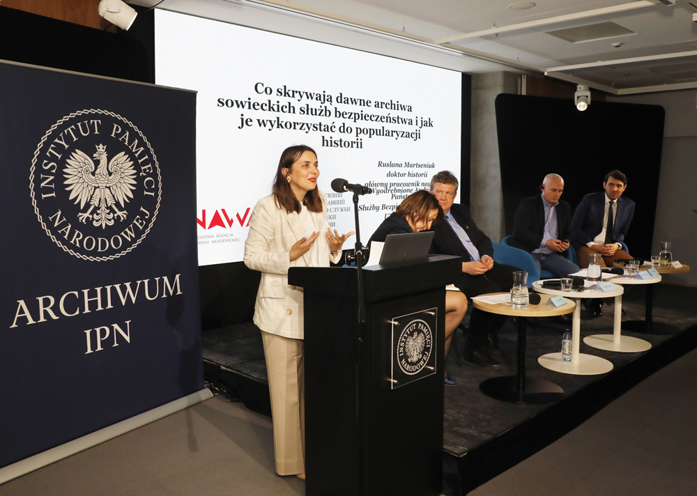 Międzynarodowa konferencja naukowa: „Archiwa i pamięć. Współczesne wykorzystanie zbiorów archiwalnych byłego komunistycznego aparatu represji” –  Warszawa, 11 czerwca 2025. Fot. Piotr Życieński (IPN)