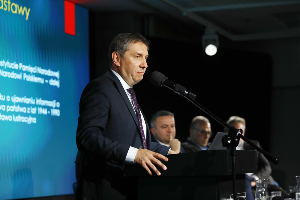 Międzynarodowa konferencja naukowa: „Archiwa i pamięć. Współczesne wykorzystanie zbiorów archiwalnych byłego komunistycznego aparatu represji” –  Warszawa, 11 czerwca 2025. Fot. Piotr Życieński (IPN)