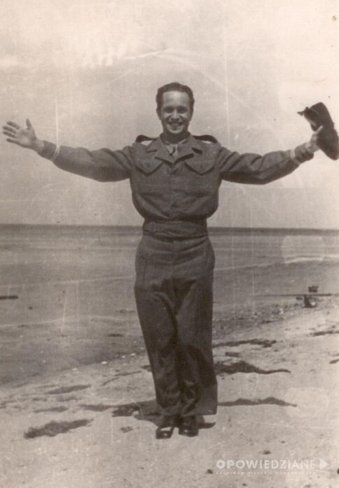 Tadeusz Pietrzykowski - Teddy, fot. archiwum rodzinne Eleonory Szafran, córki T. Pietrzykowskiego - zobacz świadectwo Elonory Szafran - portal opowiedziane.ipn.gov.pl