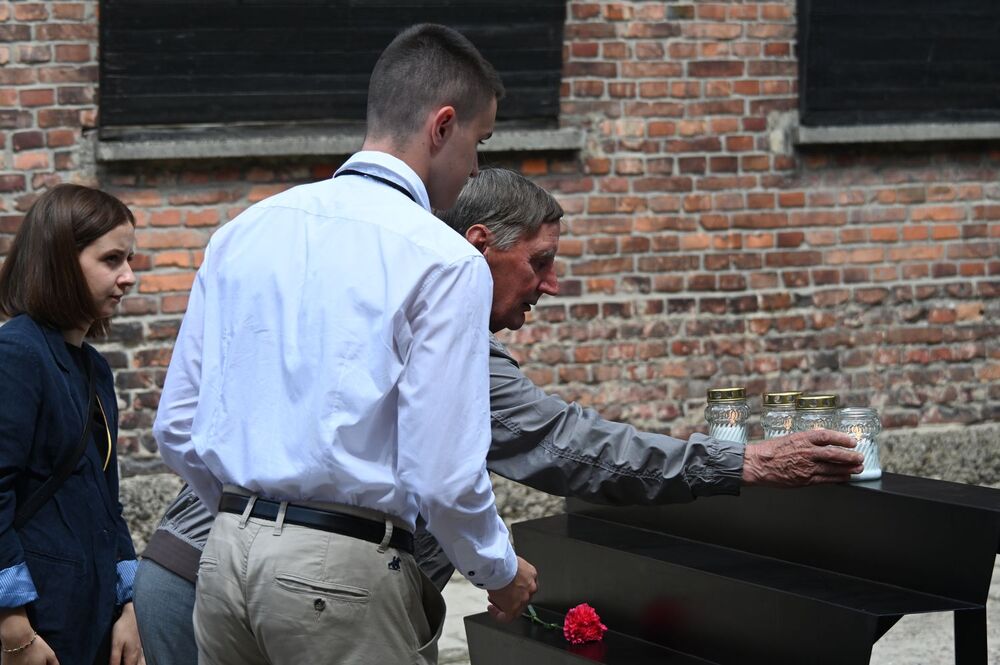 Uroczystości w Narodowy Dzień Pamięci Ofiar Niemieckich Nazistowskich Obozów Koncentracyjnych i Obozów Zagłady – 14 czerwca 2025. Fot. Janusz Ślęzak (IPN)