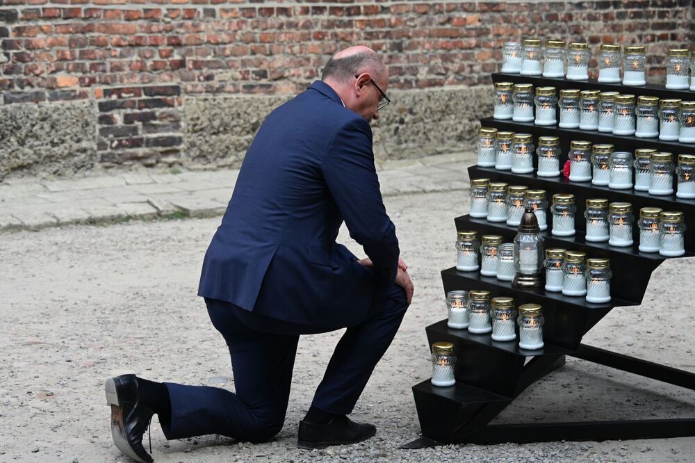 Uroczystości w Narodowy Dzień Pamięci Ofiar Niemieckich Nazistowskich Obozów Koncentracyjnych i Obozów Zagłady – 14 czerwca 2025. Fot. Janusz Ślęzak (IPN)