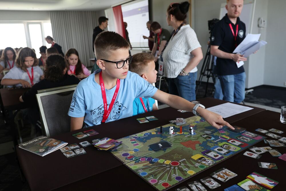 Ogólnopolski finał Ligi Planszówek IPN – pasjonująca lekcja historii zakończona! – Warszawa, 11–13 czerwca 2025. Fot. Rafał Pękalski (IPN)