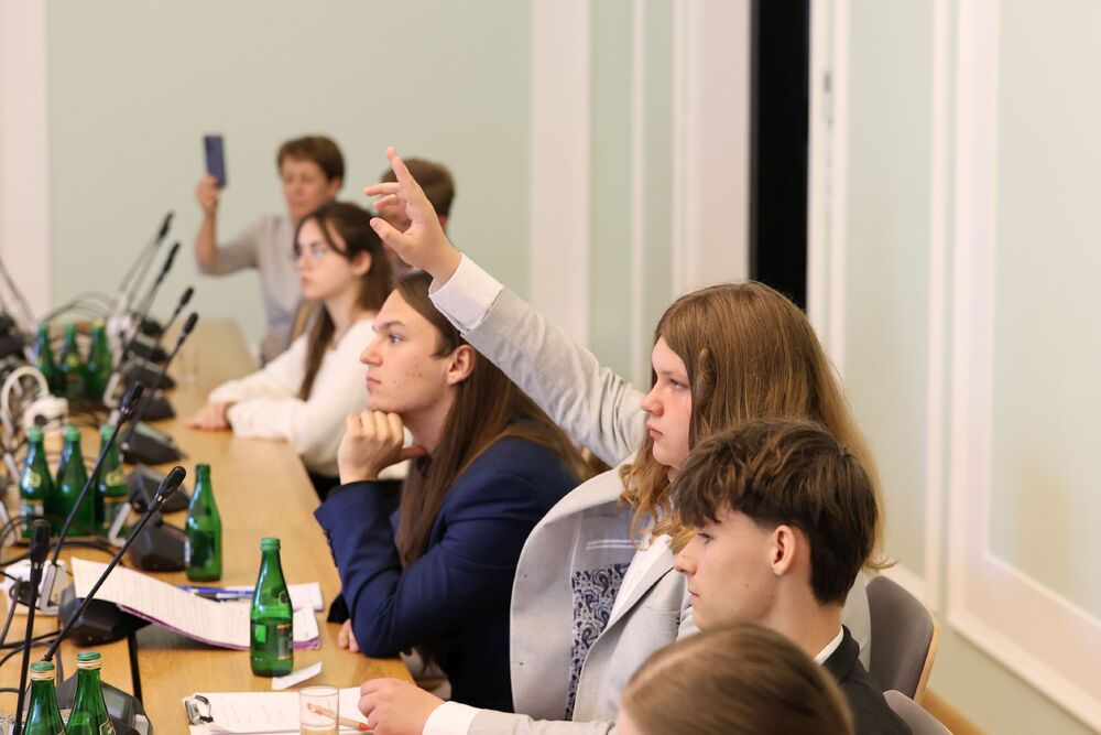 Pierwszy dzień finałowego etapu X edycji Turnieju Debat Historycznych IPN – Warszawa, 16 czerwca 2025. Fot. Rafał Pękalski (IPN)