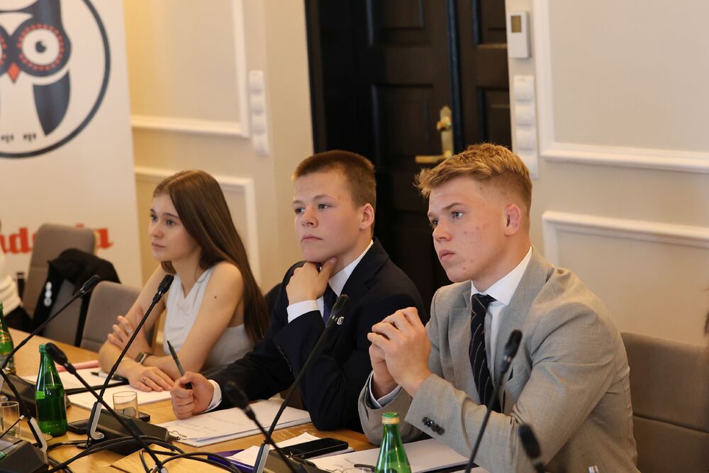 Pierwszy dzień finałowego etapu X edycji Turnieju Debat Historycznych IPN – Warszawa, 16 czerwca 2025. Fot. Rafał Pękalski (IPN)